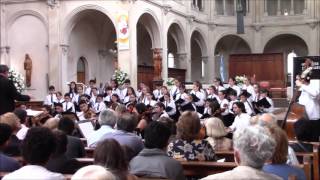 STABAT MATER de Pergolesi  Orquesta Acad Univ Lanus  Coro Nacional de Niños 2016 [upl. by Anauqahs]