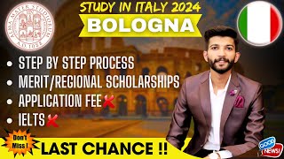 University of Bologna  University of Bologna Admission process  Complete Guide [upl. by Ellitnahc]