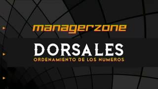 Managerzone  Dorsales y ordenamiento MZ [upl. by Ahsirat503]