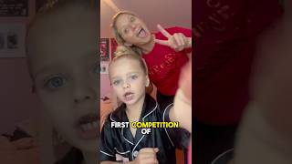 GRW Harper for her first Cheer Comp PART 1 ❤️ cheer makeup grwm [upl. by Bernice862]