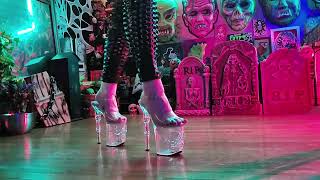 ASMR  PLEASER HEELS REVERB WALKING TAPPING NO TALKING [upl. by Amer]