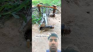 snake reptiles animals fishing shortvideo handtrap wildanimals shortfeed shortsviral [upl. by Sharos]