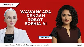 Robot Sophia AI menjawab masa depan manusia [upl. by Nyahs321]