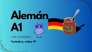 Alemán A1 Curso Octubre  Video 4  JAM Academia [upl. by Eadrahc]