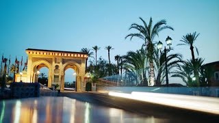 Palmeraie Golf Palace amp Resort 5star hotel Marrakech Morocco [upl. by Monson]