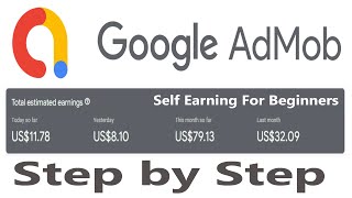 How to earn money from admob  admob earning trick  google admob self Earning for Beginners [upl. by Husha]