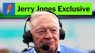 EXCLUSIVE Jerry Jones Doubles Down On Viral Radio Comments [upl. by Yleek81]