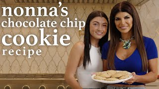 Nonnas Chocolate Chip Cookie Recipe  Teresa Giudice [upl. by Nyrek967]