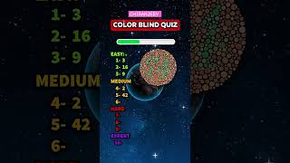 Ultimate Color Blind Test How many did you get shorts viral quiz colorblind [upl. by Llemert]