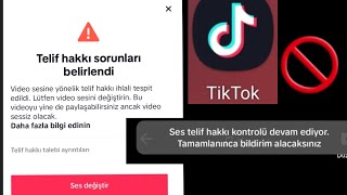 TİK TOK DA TELİF HAKKI NASIL OLUR VİDEO İNCELEME tiktok teliftiktok tiktok telif teli [upl. by Kiki]