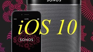 How to stream any audio YouTube etc from an iPhone to Sonos speakers using AirPlay iOS 10 [upl. by Odele912]