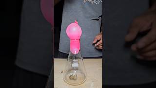 Water Balloon At Conical Flask shorts nsexperiment [upl. by Gilliam321]