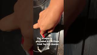 Ceramic glass cook top cleaning tip [upl. by Sparke]