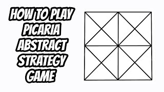 How To Play Picaria  An Abstract Strategy Game To Play At Home [upl. by Pessa]