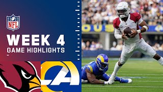 Cardinals vs Rams Week 4 Highlights  NFL 2021 [upl. by Dnivra]