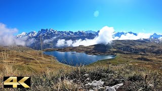 Aufziehende Quellwolken vor den Berner Alpen  Blick vom Bonistock 2169 m  Time lapse 🇨🇭 [upl. by Asinet]