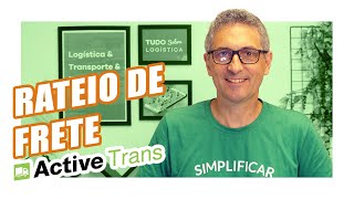 Cálculo de Frete Rateio em poucos cliques  Novidades Active Trans [upl. by Sinegra]