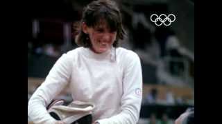 Pascale Trinquet Gold  France Break Record  Moscow 1980 Olympics [upl. by Kreiner]