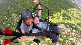 Parapente na Pedra Bonita Rio de Janeiro paragliding tetraplegic [upl. by Tsew]