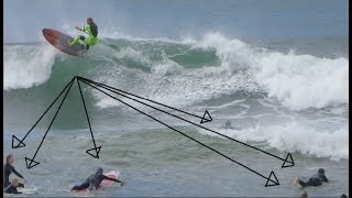 How to sup surf in a crowd [upl. by Puna]