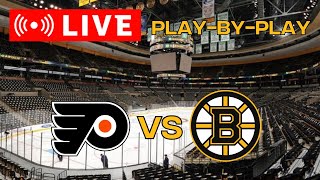 LIVE Philadelphia Flyers VS Boston Bruins ScoreboardCommentary [upl. by Niveg]