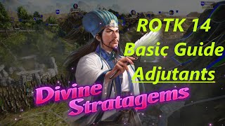 ROTK 14  Basic guide to Adjutants [upl. by Gilles]