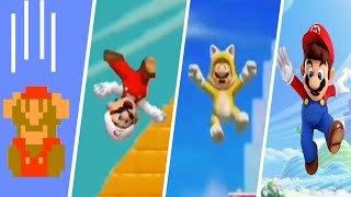 Evolution of Mario Falling to Death  Game over 19852024 [upl. by Anitsrik]