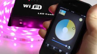 WiFi RGB LED controller [upl. by Kylila]