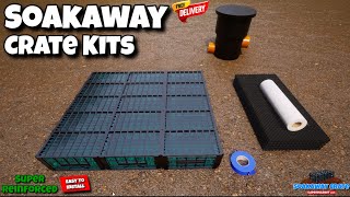 Soakaway Crates for Clay Soil  Conquering Waterlogging in UK Gardens [upl. by Emiatej660]