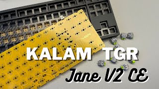 【keyboard Live】Kalam tgr Jane CE V2 CE Build｜PCB Stabilizer tuning｜ [upl. by Liponis362]