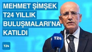 Bakan Şimşek T24 Yıllık Konferansında konuştu EYTnin maliyeti kalıcı KKMden çıkmakta kararlıyız [upl. by Corrina]