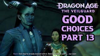 Dragon Age The Veilguard  Qunari Mage Ramza Part 13 Good Choices [upl. by Waterer704]