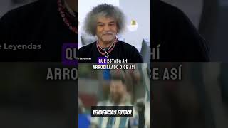 El Colombiano VALDERRAMA se rinde ANTE MESSI [upl. by Jens196]