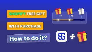 How To Create a Shopify Free Gift With Purchase using BOGOS App [upl. by Betz]