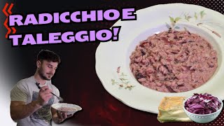 RISOTTO al RADICCHIO E TALEGGIO 💜 Cremoso e irresistibile😍 [upl. by Tabber]