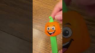 Smiley halloween pumpkin 🎃 shorts youtube youtubeshorts pumpkin halloween cute asmr yt [upl. by Aryan]