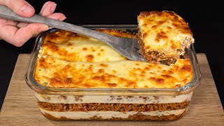 Die beste hausgemachte Lasagne Sie werden nie wieder Lasagne kaufen [upl. by Idarb]