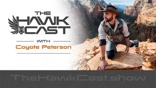 Coyote Peterson Sting and Bite Finale at Brave Wilderness  The HawkCast [upl. by Noirred]