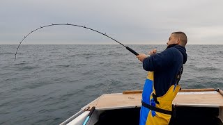 Sea Fishing UK  Coastal Fishing in Cornwall  I have never seen this before  The Fish Locker [upl. by Adnihc]