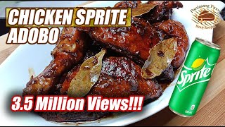 CHICKEN SPRITE ADOBO 🍗 UULIT KA SA SARAP A MUST TRY [upl. by Ryann615]