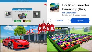 Finally Office Edit Mode Free  Car Saler Simulator Dealership [upl. by Arihsaj289]