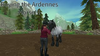 OMG THERE HERE Buying the Ardennes Horse [upl. by Lotti]