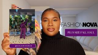 FASHION NOVA PLUS SIZE FALL HAUL FT Wide feet shoes modest pieces amp more  Fashion Trends [upl. by Ecinaej581]