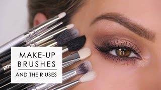 Makeup Brushes amp How To Use Them  Eyes  Shonagh Scott [upl. by Aivle]