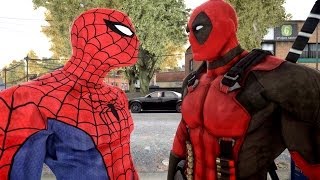 Spiderman VS Deadpool  EPIC spider man [upl. by Skier]