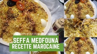 ´SEFFA MEDFOUNA À MA FAÇON ÉPICÉ AUTREMENT RECETTE MAROCAINE PLEINE DE SAVEURS AU THERMOMIX [upl. by Selin]