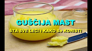 GUŠČIJA MAST  ŠTA SVE LEČI i KAKO Se KORISTI [upl. by Penrod336]