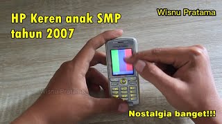 Nostalgia HP Jadul 2007 Sony Ericsson K310i HP pertama yang keliatan keren banget [upl. by Lj166]