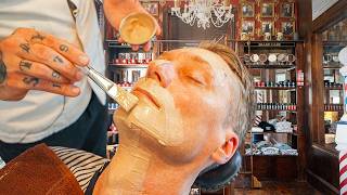 💈 Ultimate Shave In Beautiful Old School Atmosphere  The New York Shaving Company In Freehold NJ [upl. by Mirna]