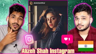 Alizeh Shahs Instagram Reaction [upl. by Darmit]